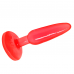 BAILE - PLUG ANAL SOFT TOUCH VERMELHO 14.2 CM