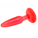 BAILE - PLUG ANAL SOFT TOUCH VERMELHO 14.2 CM